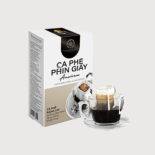 Cà phê phin giấy trung nguyên Americano thơm dịu mã CF21