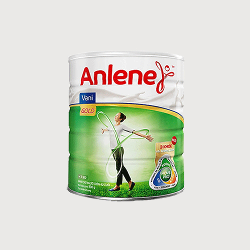 Sữa anlene gold hương vani bổ sung các dưỡng chất mã SN03