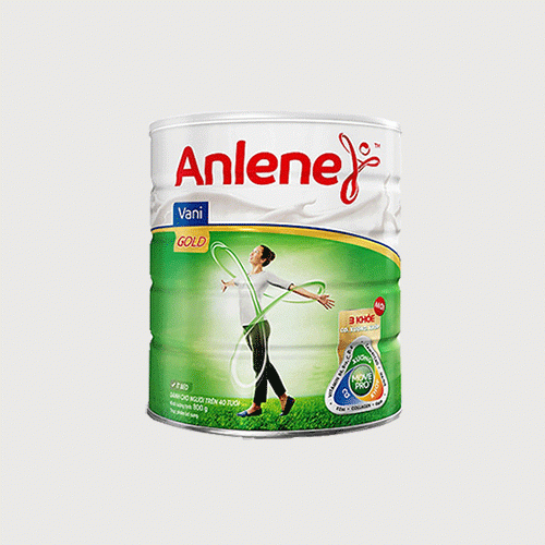 Sữa anlene gold hương vani bổ sung các dưỡng chất mã SN03