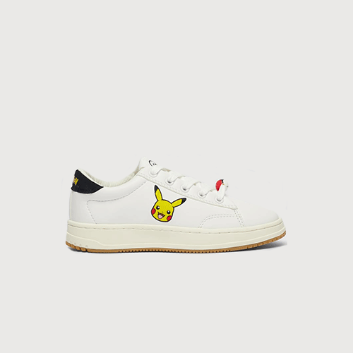 Giày Sneaker thêu trang trí hình Pikachu thời trang mã GD25