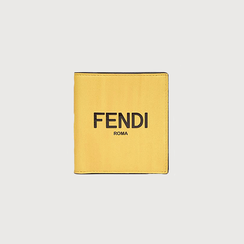 Ví da hoạ tiết Fendi Roma in nổi thời trang mã VT14