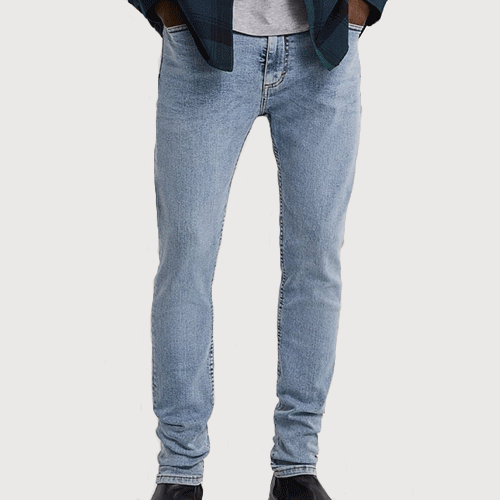 Quần jean skinny fit ống bó kiểu cơ bản mã DJ04