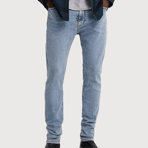 Quần jean skinny fit ống bó kiểu cơ bản mã DJ04