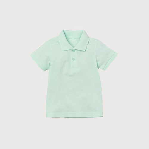 Áo thun polo ngắn tay bằng vải cotton piqué mã CE30